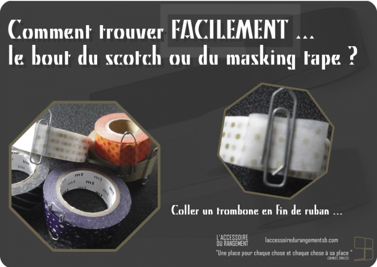 # Trouver le bout du scotch – L'ACCESSOIRE DU RANGEMENT /BLOG SUR L